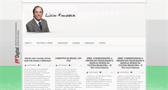 Desktop Screenshot of luciofonseca.com.br